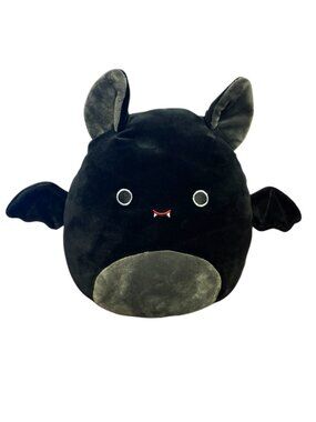 Emily the Bat Squishmallows 8in Black Grey 2019 Halloween Stuffie  (SKU: 655TO)